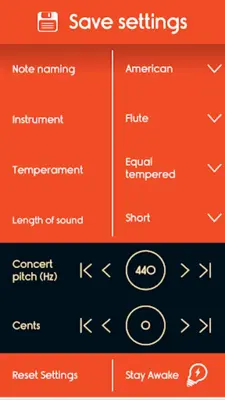 Master Flute Tuner android App screenshot 4