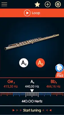 Master Flute Tuner android App screenshot 5