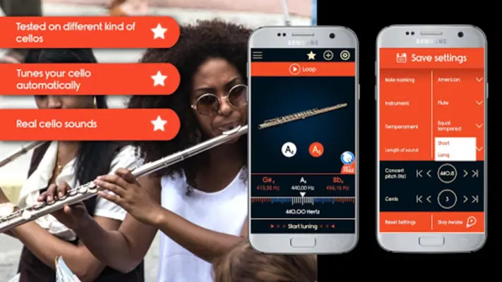 Master Flute Tuner android App screenshot 6